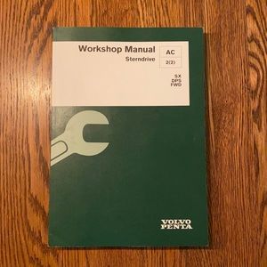 Volvo Penta Sterndrive Workshop Manual